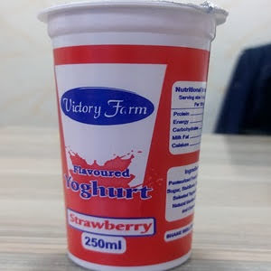 Victory Farm Yoghurt-250ml Strawberry
