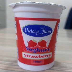Victory Farm Yoghurt-150ml Strawberry
