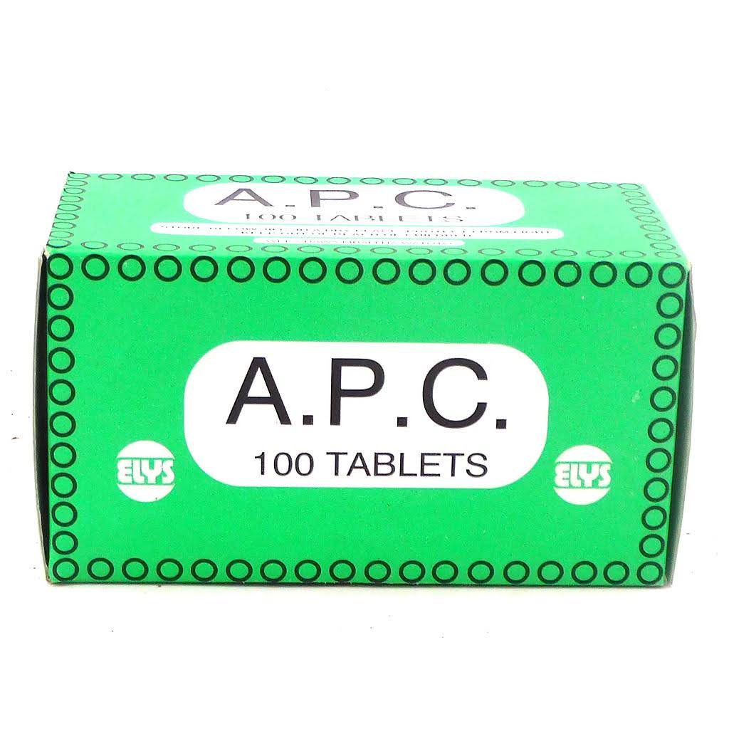 A.P.C Tablets (A Pair)