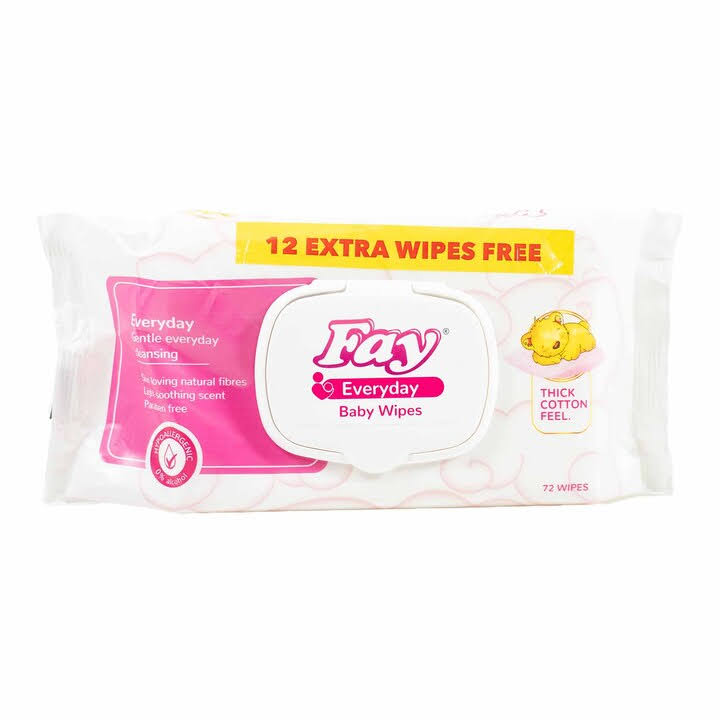 Fay Baby Wipes Everyday 72Pcs